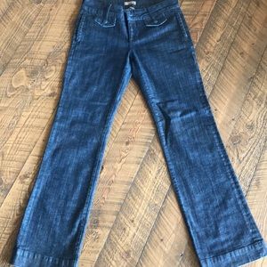 See Thru Soul trouser style dark jeans, sz30